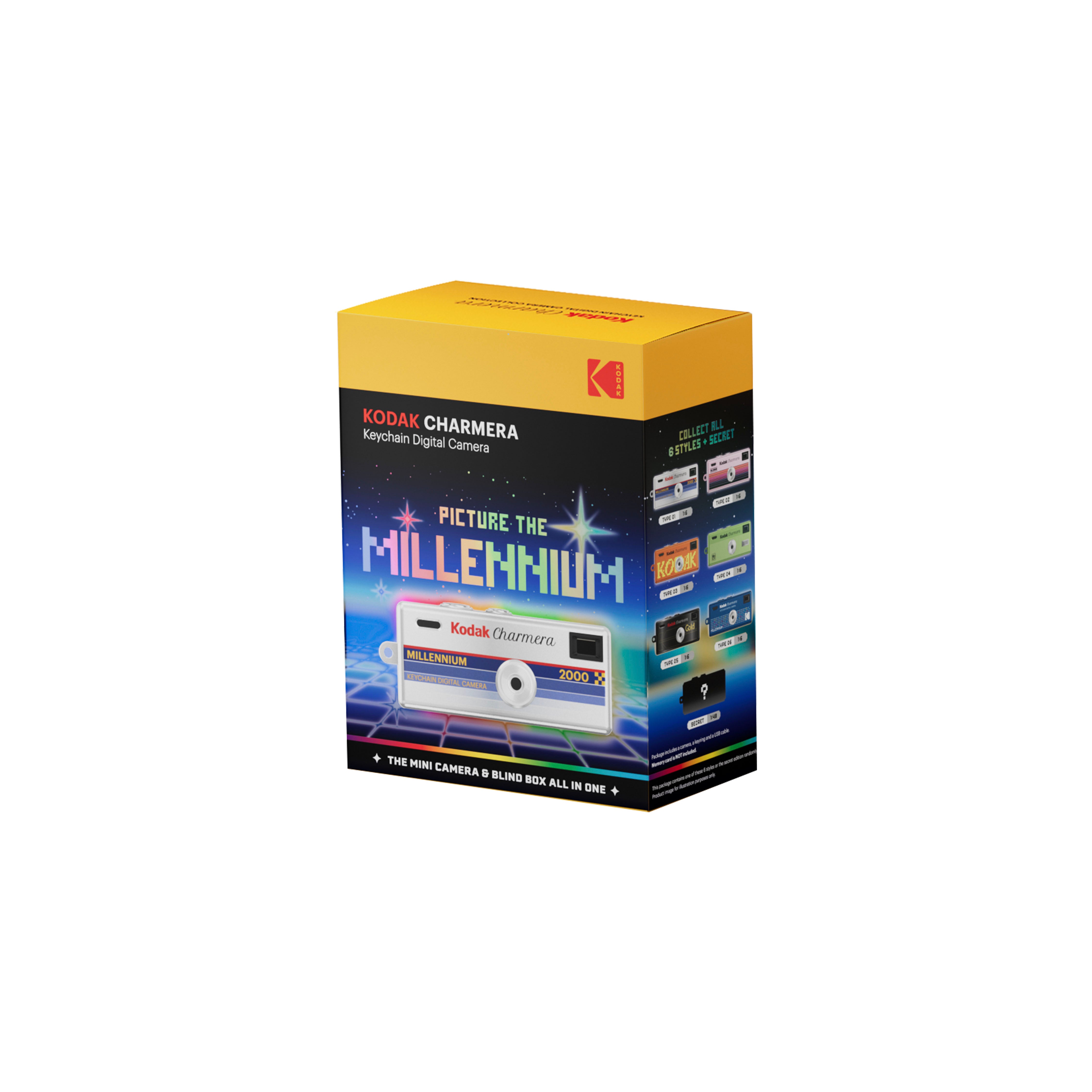 Kodak Charmera Millennium Edition Key Chain Digital Camera (Random Sty