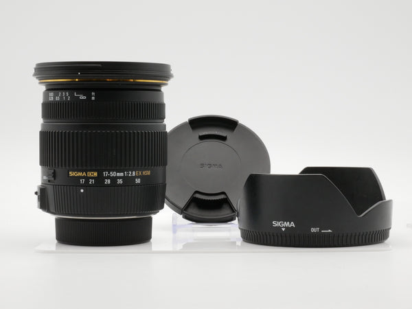 Used Sigma 17-50mm f/2.8 EX DC OS HSM Lens for Nikon F (#16129128WW)