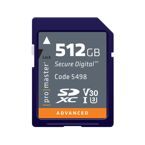 Promaster Advanced 512GB SDXC Card