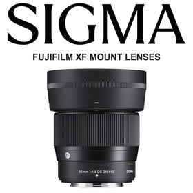 Sigma Fujifilm XF Lenses Flyer