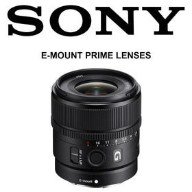 Sony E Mount Prime Lenses Flyer
