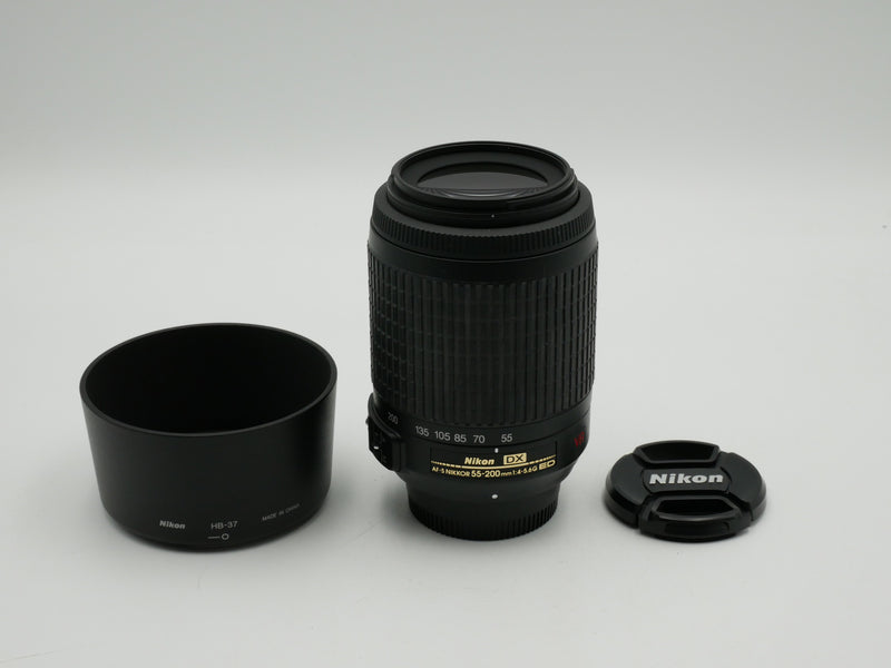 Used Nikon AF-S 55-200mm f/4-5.6G ED VR Lens (3382026WW)