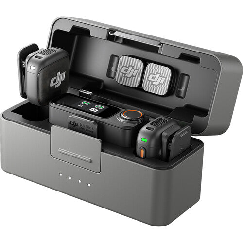 DJI Mic 3 Two-Person Compact Wireless Microphone System/Recorder for Camera & Smartphone