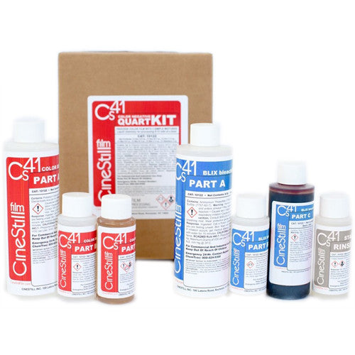 CineStill Cs41 "Color Simplified" 2-Bath C-41 Quart Kit  (24 Rolls)