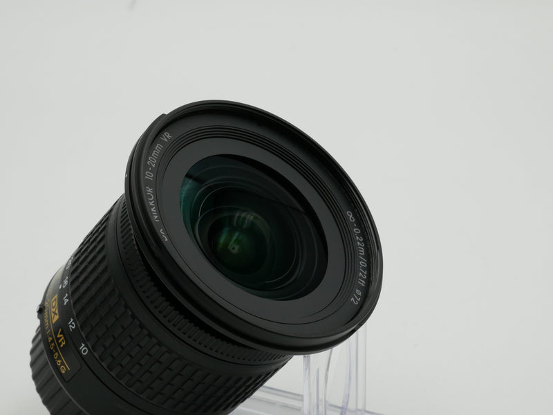 Used Nikon NIKKOR AF-P 10-20mm f/4.5-5.6G VR DX Lens (370354WW)