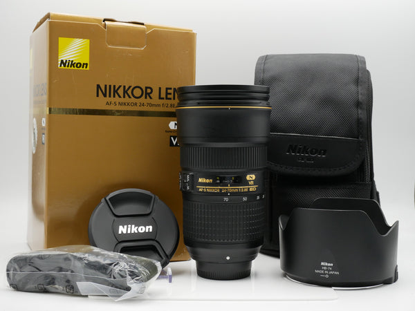 Used Nikon 24-70mm F2.8 E ED VR (2058953WW)