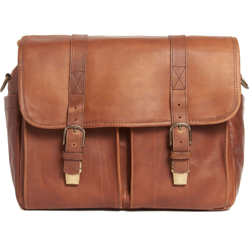 ONA Leather Brixton Antique Cognac Messenger Bag