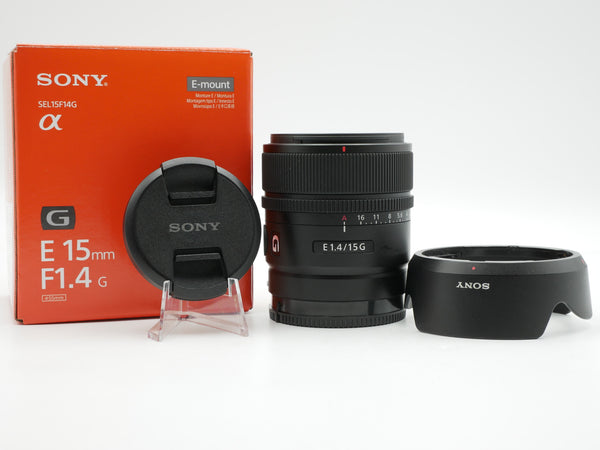 USED Sony E 15mm 1.4 G (S011827086IWW)