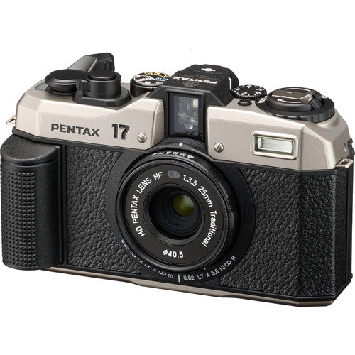 PENTAX 17 Half Frame Camera (Dark Silver)