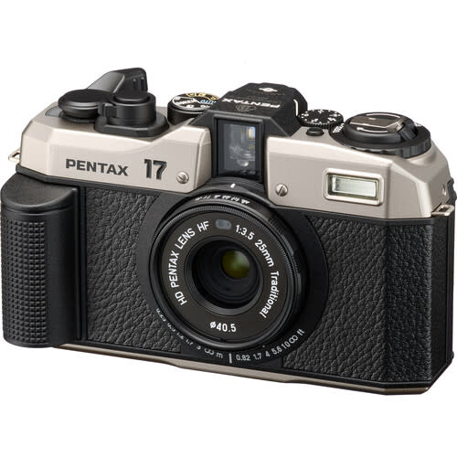 OPEN-BOX PENTAX 17 Half Frame Camera (Dark Silver)