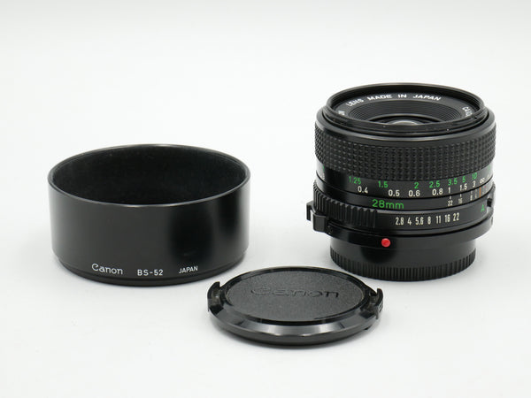 Used Canon FD 28mm F2.8 (169887WW)