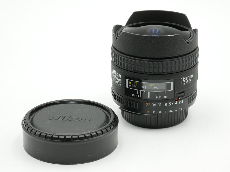 Used Nikon NIKKOR Fisheye 16mm f/2.8 AF-D (