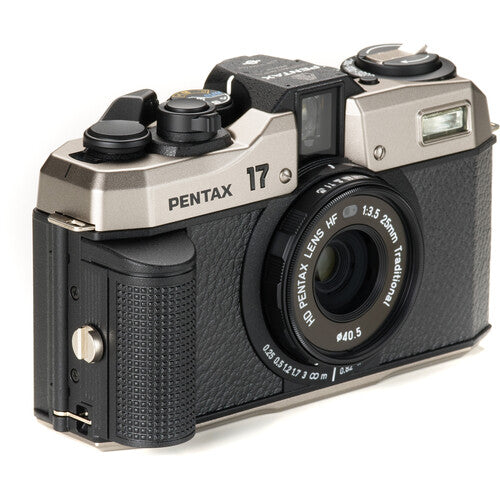 PENTAX 17 Half Frame Camera (Dark Silver)