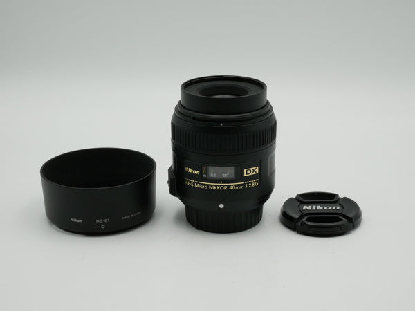 Used Nikon Micro 40mm f/2.8G Lens (#6094232WW)