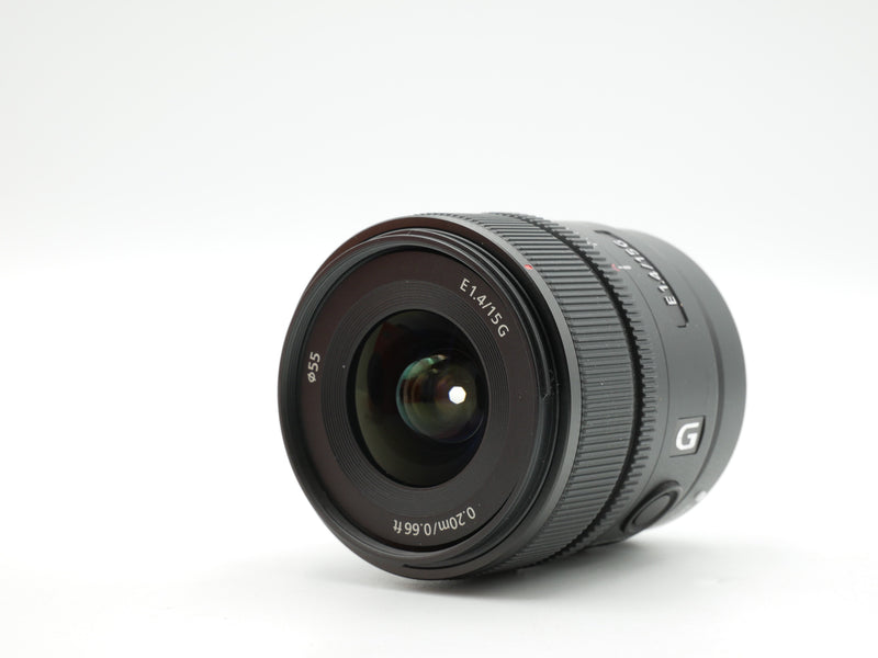 USED Sony E 15mm 1.4 G (S011827086IWW)