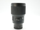 Used Sigma 85mm F1.4 DG [Sony] (53330336WW)