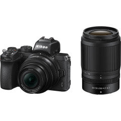 OPEN BOX Nikon Z50 DX Mirrorless Digital Camera with 16-50mm and 50-250mm Lenses