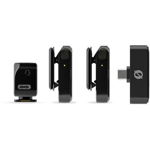 RODE Wireless Micro 2-Person Ultracompact Wireless Microphone Pro System for Cameras and Mobile Devices (2.4 GHz)