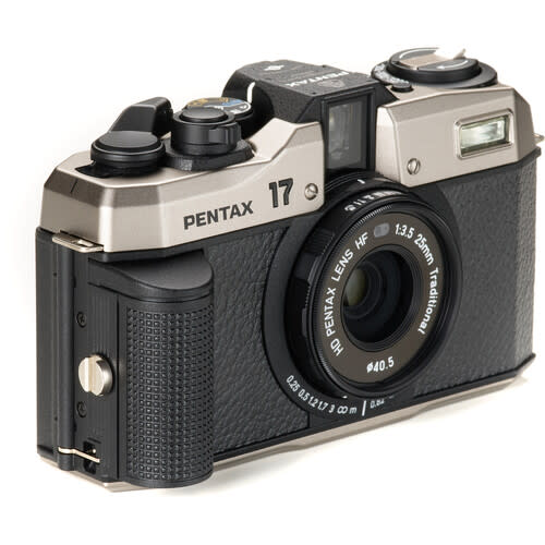 OPEN-BOX PENTAX 17 Half Frame Camera (Dark Silver)