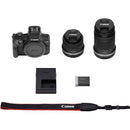 OPEN BOX Canon EOS R100 Mirrorless Camera with RF-S 18-45 & RF-S 55-210
