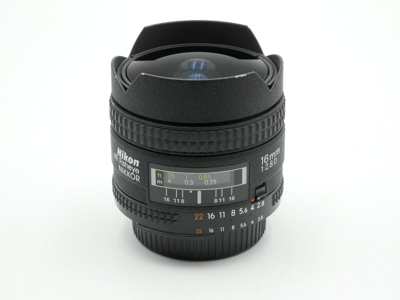 Used Nikon NIKKOR Fisheye 16mm f/2.8 AF-D (