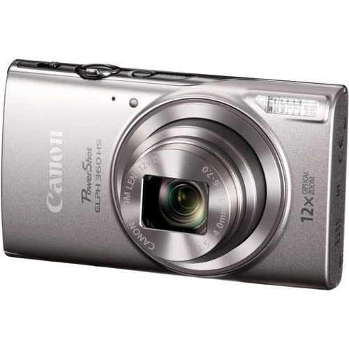 OPEN BOX - Canon PowerShot ELPH 360 HS Digital Camera Silver