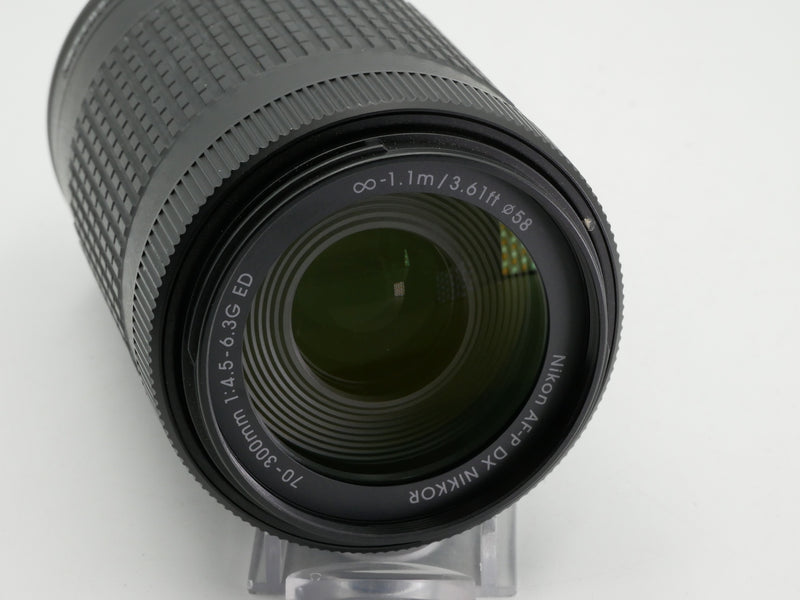 Used AF-P Nikon DX 70-300mm f/4.5-6.3 G ED Lens (