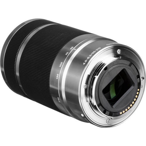 OPEN-BOX Sony E 55-210mm f/4.5-6.3 OSS Lens Silver