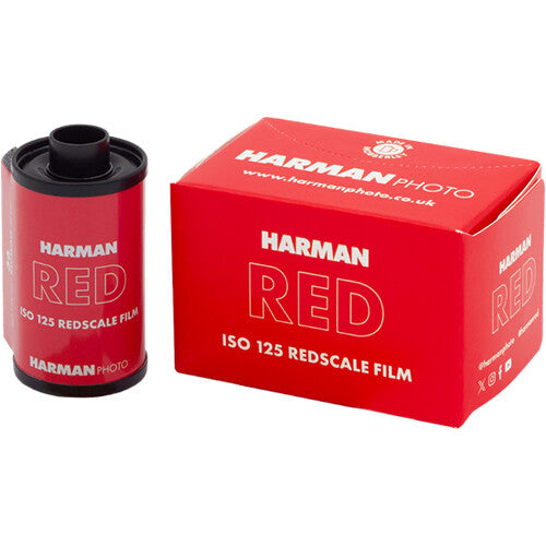 HARMAN technology Red 125 Redscale Color Negative Film (35mm Roll Film, 36 Exposures)