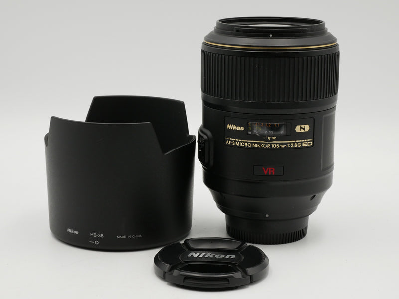 Used Nikkor AF-S 105mm F2.8 G ED Micro (US6063668WW)