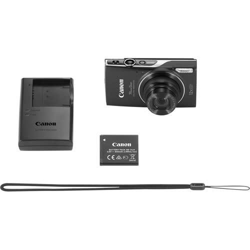 OPEN-BOX Canon PowerShot ELPH 360 HS Digital Camera Black (052054001054WW)