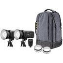 Westcott FJ400 II 400Ws Touchscreen Strobe 2-Light Backpack Kit