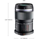 OM SYSTEM M.Zuiko Digital ED 60mm f/2.8 Macro Lens