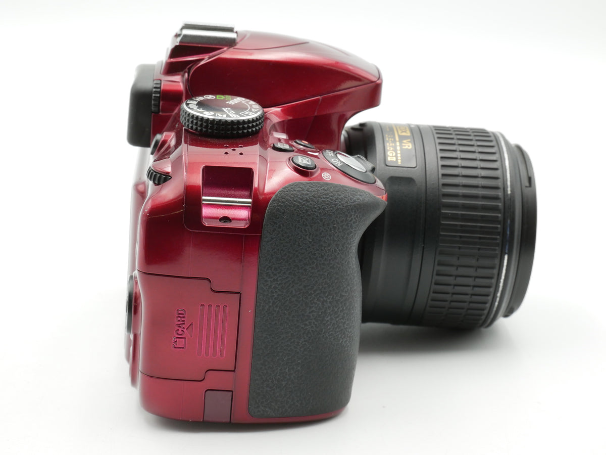 Used Red Nikon D3300 W/ 18-55mm (2043223WW)