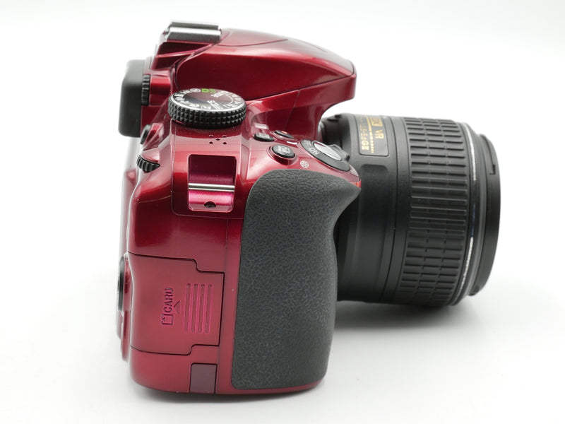 Used Red Nikon D3300 W/ 18-55mm (2043223WW)