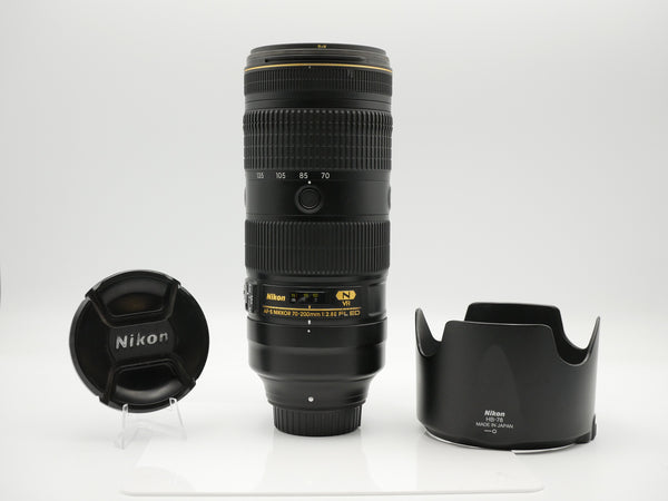Used Nikon 70-200mm F2.8 E FL ED VR W/ RRS Collar (202229WW)