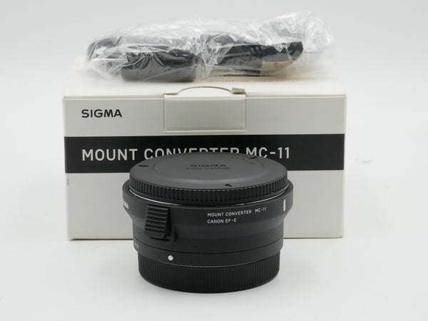 Used Sigma Mount Converter MC-11 Canon EF Lenses to Sony E Cameras (54598344WW)