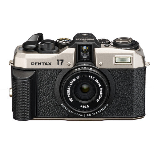 PENTAX 17 Half Frame Camera (Dark Silver)