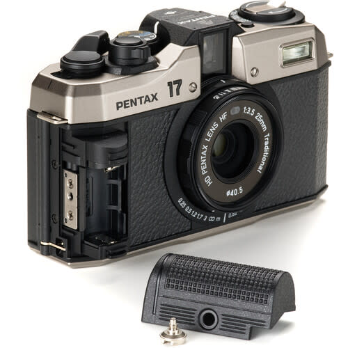 OPEN-BOX PENTAX 17 Half Frame Camera (Dark Silver)