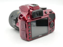 Used Red Nikon D3300 W/ 18-55mm (2043223WW)