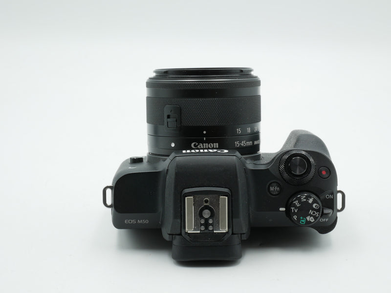 Used Canon M50 W/ 15-45mm (692045002918WW)