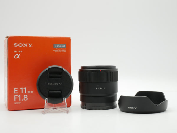 USED Sony E 11mm 1.8 G (S01802760AWW)