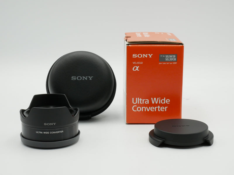 Used Sony Ultra Wide Converter For SEL16F28 and SEL20F28