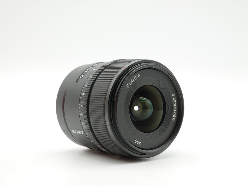 USED Sony E 15mm 1.4 G (S011827086IWW)