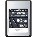 Delkin Devices 80GB Black CF Express Type A Memory Card