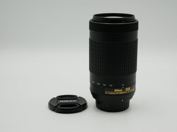 Used Nikon DX AF-P Nikkor 70-300mm f/4.5-6.3G ED Lens (#21325691WW)