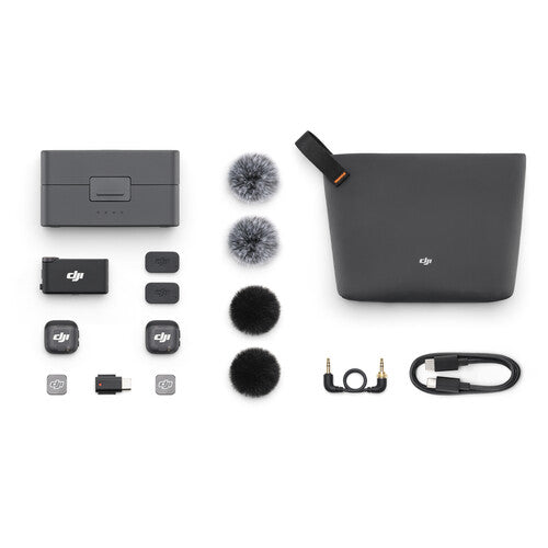 DJI Mic 3 Two-Person Compact Wireless Microphone System/Recorder for Camera & Smartphone