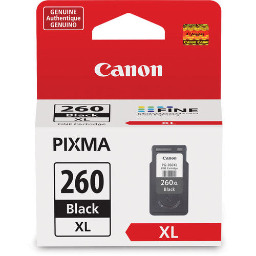 Canon PG-260 XL Black Ink Cartridge (14.3mL) for the Canon PIXMA TS5320 Printer