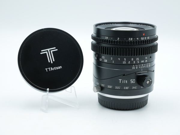 Used TTArtisan Tilt 50mm F1.4 Fujifilm (850806301WW)