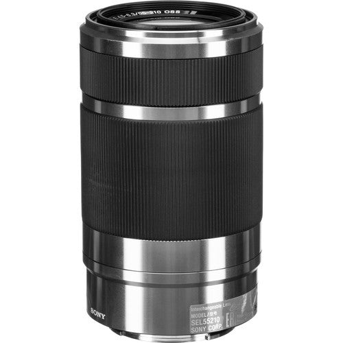 OPEN-BOX Sony E 55-210mm f/4.5-6.3 OSS Lens Silver
